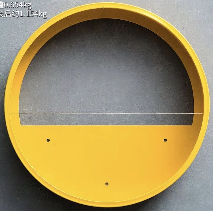 Pot planteur rond mural suspendu | Vase porte-plantes décoratif pour la maison, idéal pour les Cactus succulents, les plantes à Air, etc: XL / Yellow