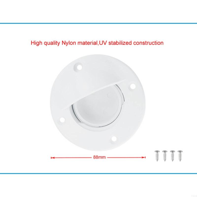 Bouchon bonde bateau marin en Nylon Durable T5UB, sur pont tableau arrière, vidange, bouchon à vis,
