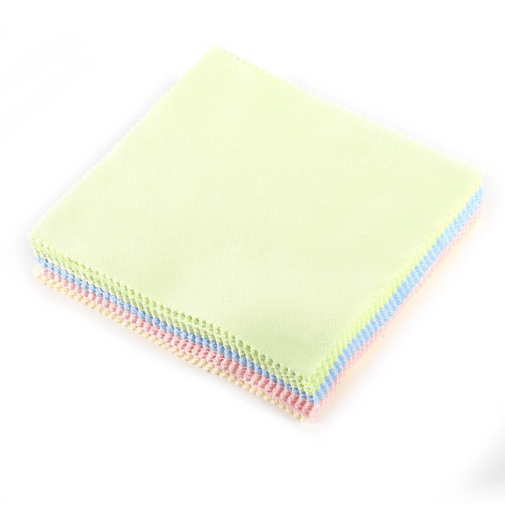 70pcs/Lots Microfiber Glasses Cleaning Cloth For Lens Chamois Glasses Cleaner Phone Screen Eyewear Cleaning Wipes