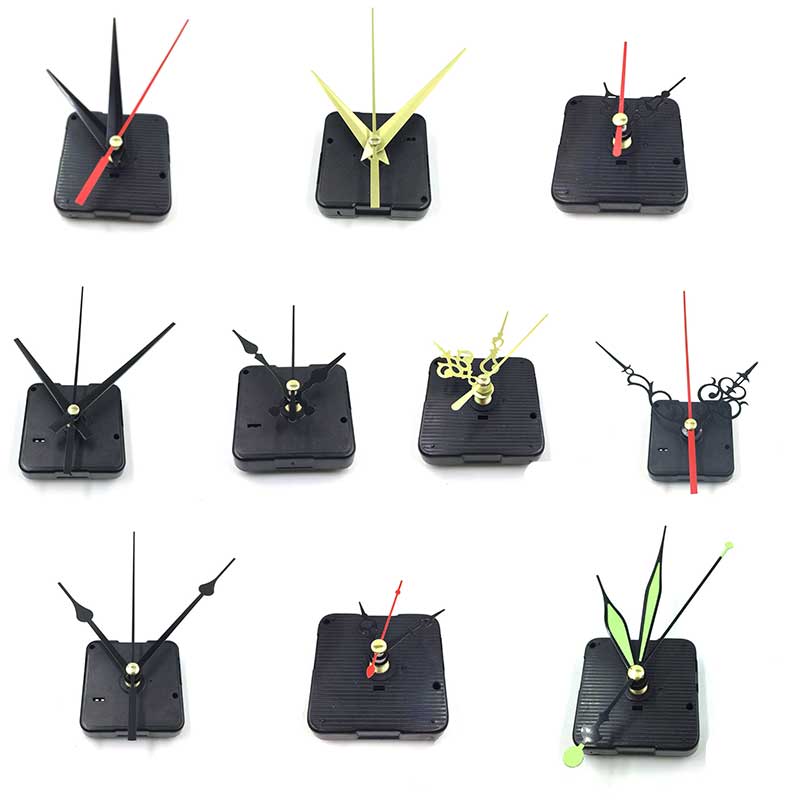 Quartz Clock Movement Mechanism Hands Repair Kit Set DIY Tool Parts For repairing, replacing or making a clock