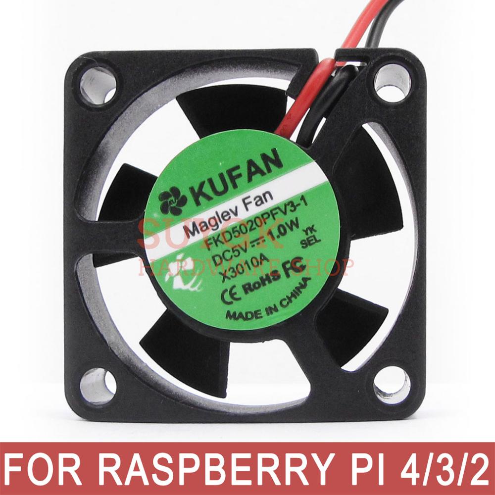Raspberry PI 4 – ventilateur de refroidissement, radiateur de refroidissement, modèle B, 4 go/2 go/1 go, 30x10mm, cc, 5V, Raspberry PI 4B, modèle B +