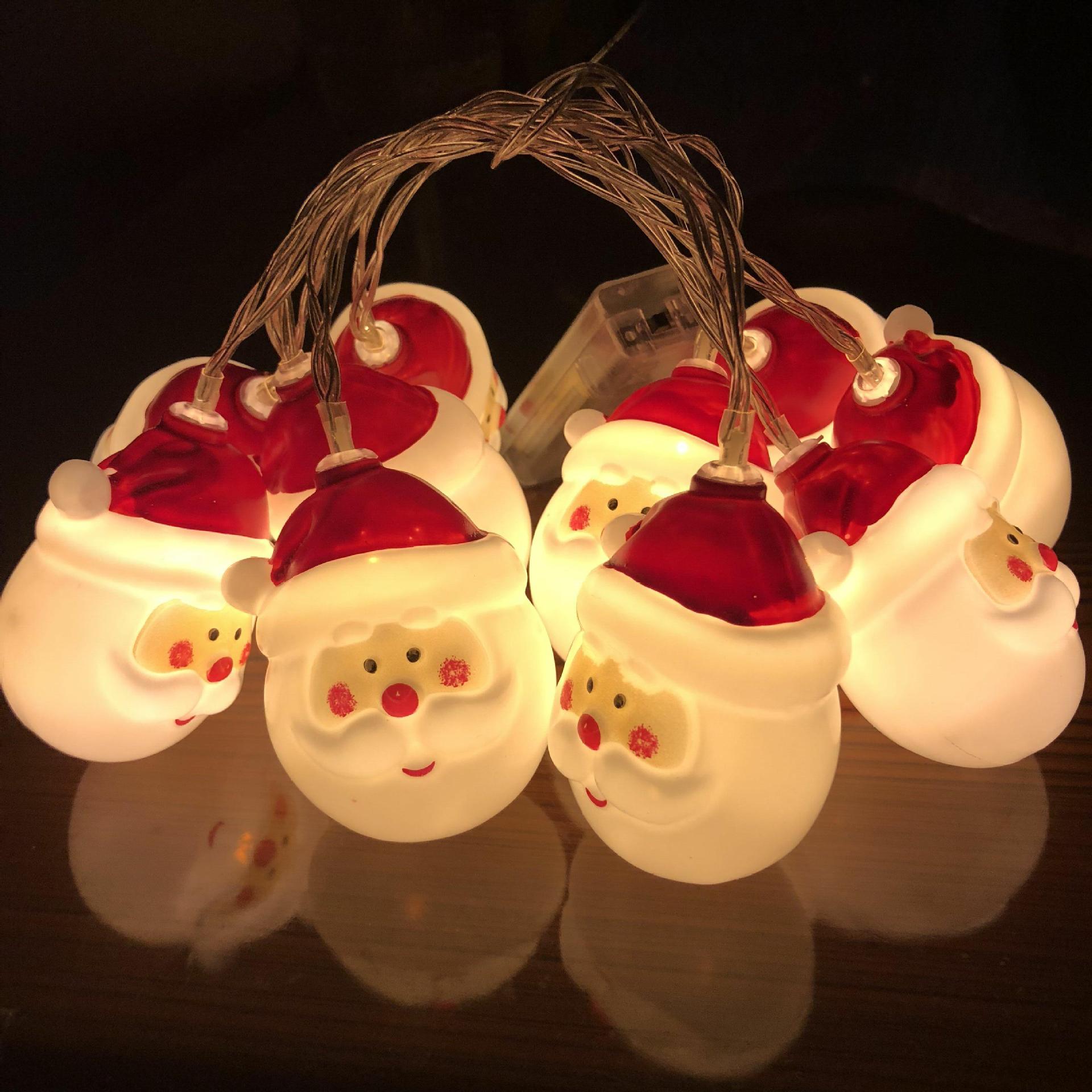 Led String Verlichting Kerstboom Decoratieve Batterij Lamp