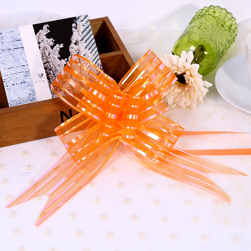 10Pcs Bowribbons Kerstcadeau Bloem Wrappers Voor Bruiloft Auto Verjaardag Evenementen Decoratie Gelukkig Nieuwjaar Cadeaus Decor: 14