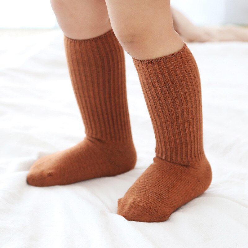 0-5 Jaar Peuters Meisjes Sokken Zachte Katoenen Baby Effen Sok Kinderen Sokken Anti Slip Baby Floor Sok Baby jongen Peuter Sokken