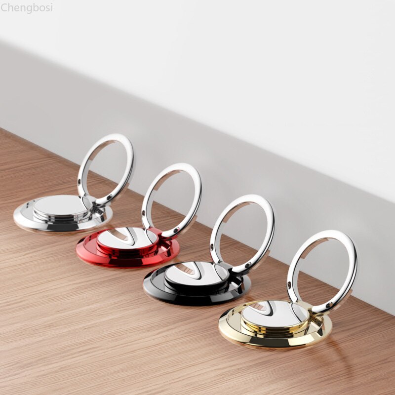 Luxury Metal Mobile Phone Ring Holder Magnetic Car Bracket Socket Telephone Ring On The Phone Stand For Mobile Phones Iphone