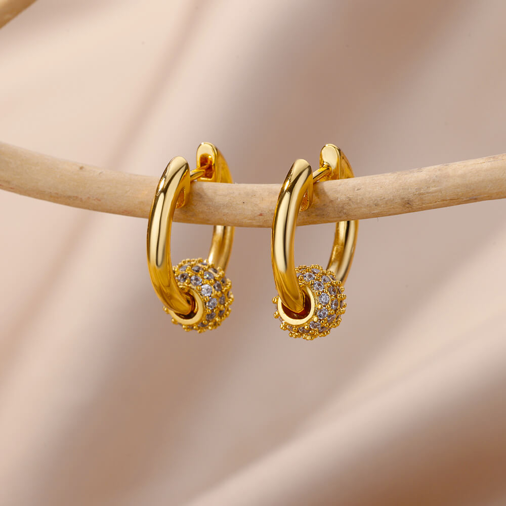 Pendientes de estrella de ocho puntas para mujer, pendientes de acero inoxidable de verano, tendencia nueva en joyería para pareja femenina, aretes de mujer 2024: Verde del ejército de Zinc