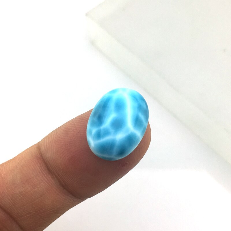 VANTJ Elegante Blu Naturale Larimar 14k Orecchini in Oro Au585 Gioielleria Raffinata per Le Donne Della signora Del Partito Di Compleanno Regalo di Nozze con La Scatola