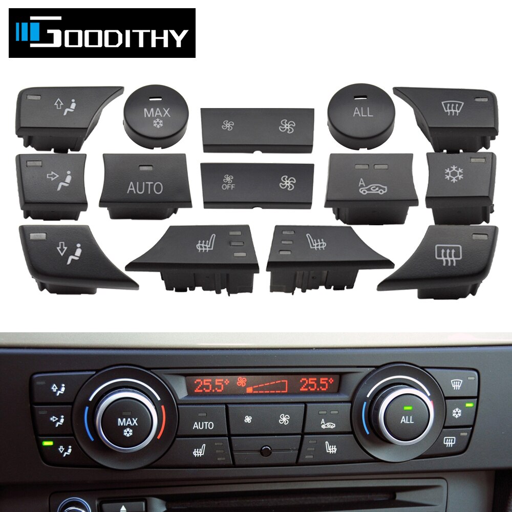 Auto Heater Climate Control Fan Volume Airconditioning Knop Luchtcirculatie Knop Voor Bmw 1 3 X1 X3 E81 E90 e91 E92 E84 F25