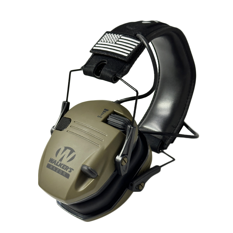 Ear Protection Electronic Hearing Protection Active Protector for Shooting Earmuffs NRR 23dB Noise Reduction Headset: Reseda