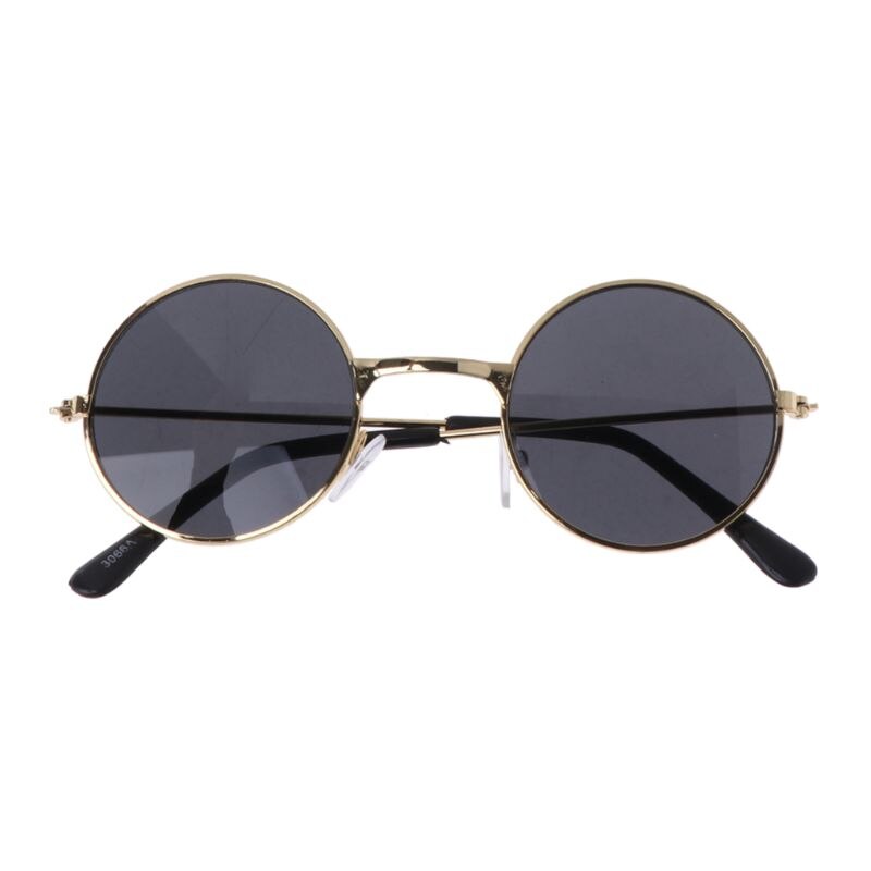 Rund børn solbriller stel baby drenge piger brille stel vintage børn fotografering rekvisitter gentleman studio shoot: B
