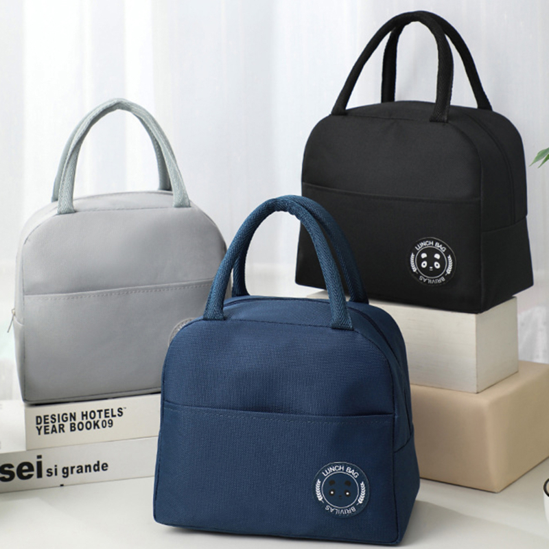 Torba termiczna na Lunch przenośna izolowana skrzynka Oxford termiczny pojemnik na zimne jedzenie szkolny piknik dla mężczyzn kobiet podróżny Lunchbox