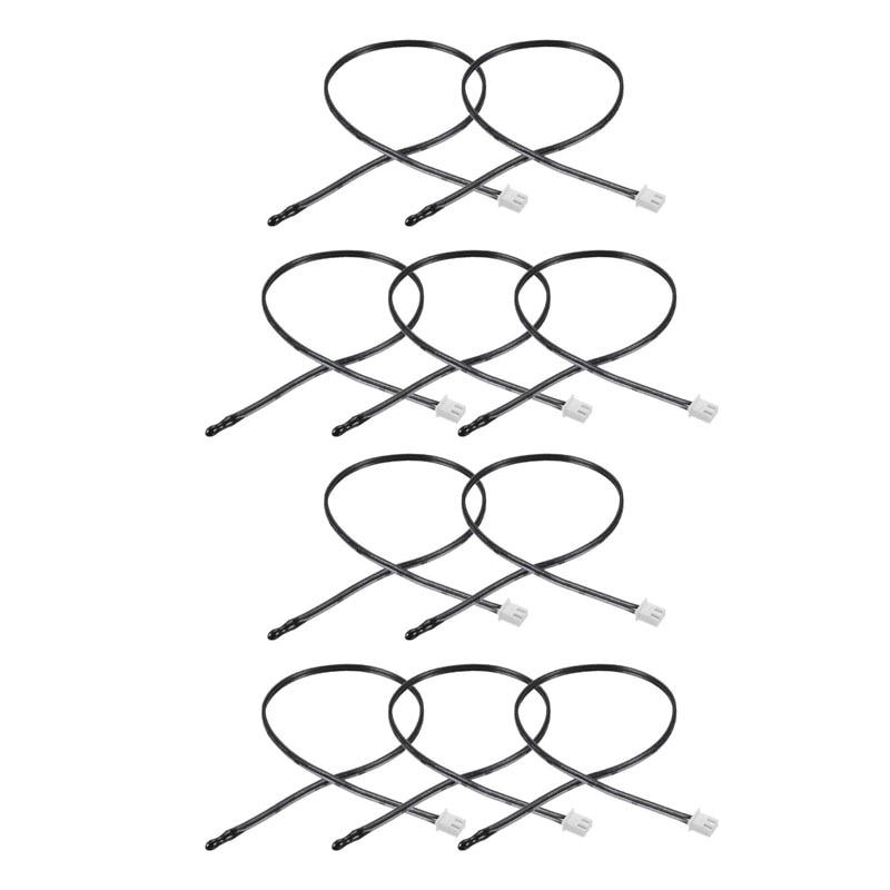 Sonda de Termistor NTC, Sensor de temperatura sensible a epoxi de 100 pulgadas para aire acondicionado, 5K, 10K, 15K, 20K, 25K, 50K, 15,7 K, 10 Uds.