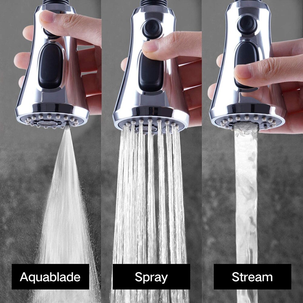 Kitchen Spring Pull Out Faucet Sprayer Handheld Pull Down Kitchen Spout Head High pressure Sprayer Nozzle Small Shower Head