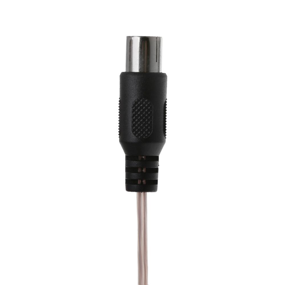 Dipool Radio Antenne Antenne FM Signaal Ontvanger Mannelijke Connector TV Adapter Tuner Kaart Versterker Thuis Indoor