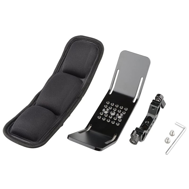 DSLR Camera Rig Shoulder Pad with 15mm Railblock for Video Camcorder Camera DV/DC Support System DSLR Rigs