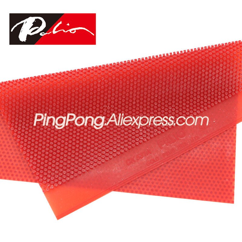 PALIO CK531A Pips-long (Topsheet OX without Sponge) Table Tennis Rubber LONG PIPS Palio Ping Pong Rubber