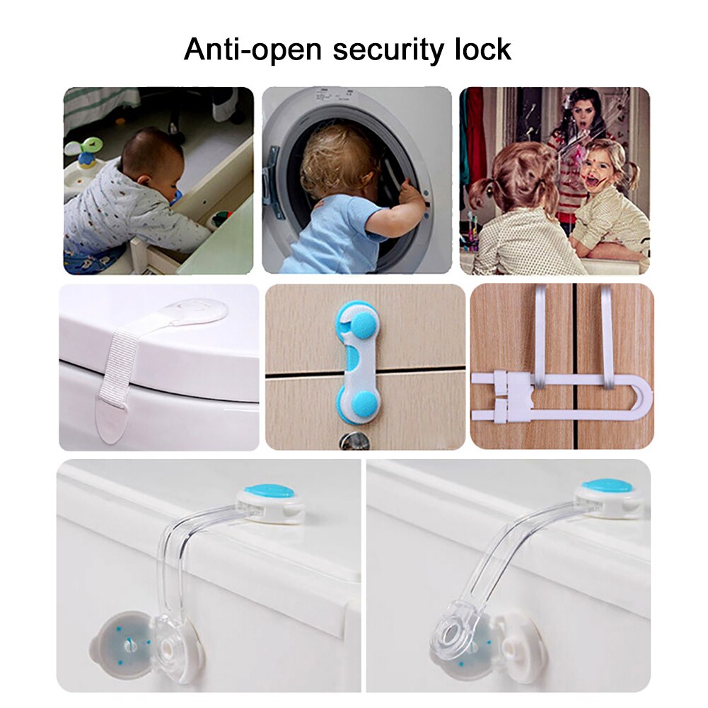 Kit de seguridad para bebés de 38 Uds., cerraduras de seguridad para bebés, protectores de esquinas, protectores de seguridad para puertas de armarios, Set #30