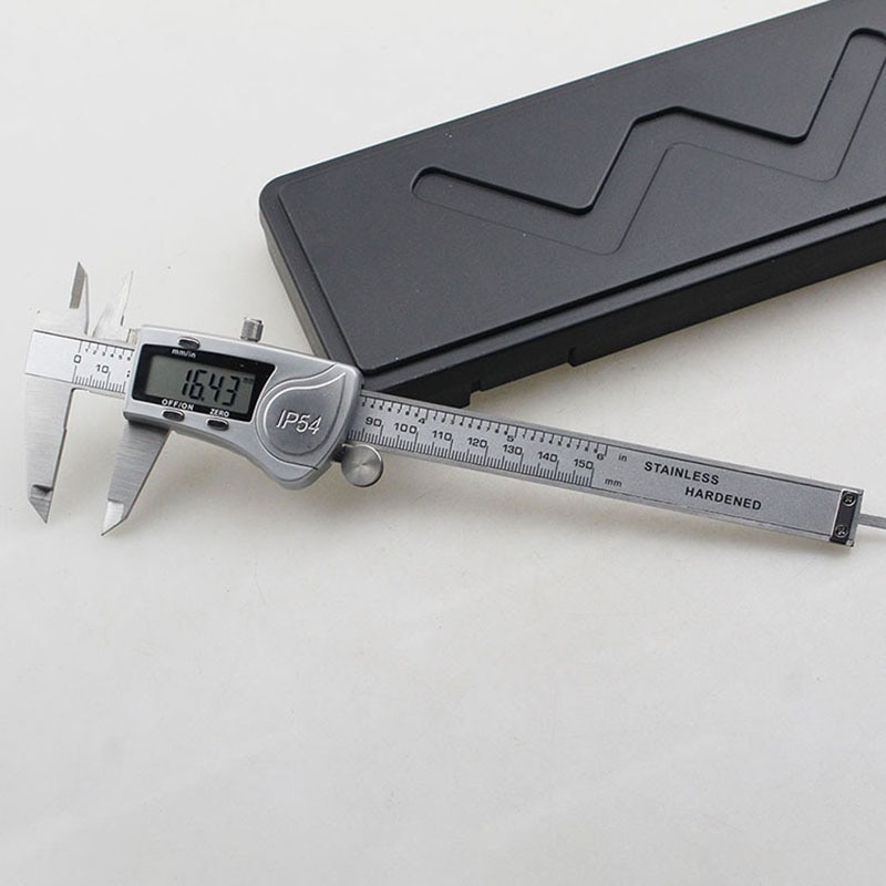 Electronic Digital Caliper 150mm Waterproof IP54 Digital Caliper Minimeter Guage Stainless Steel Vernier Caliper Measuring Tool