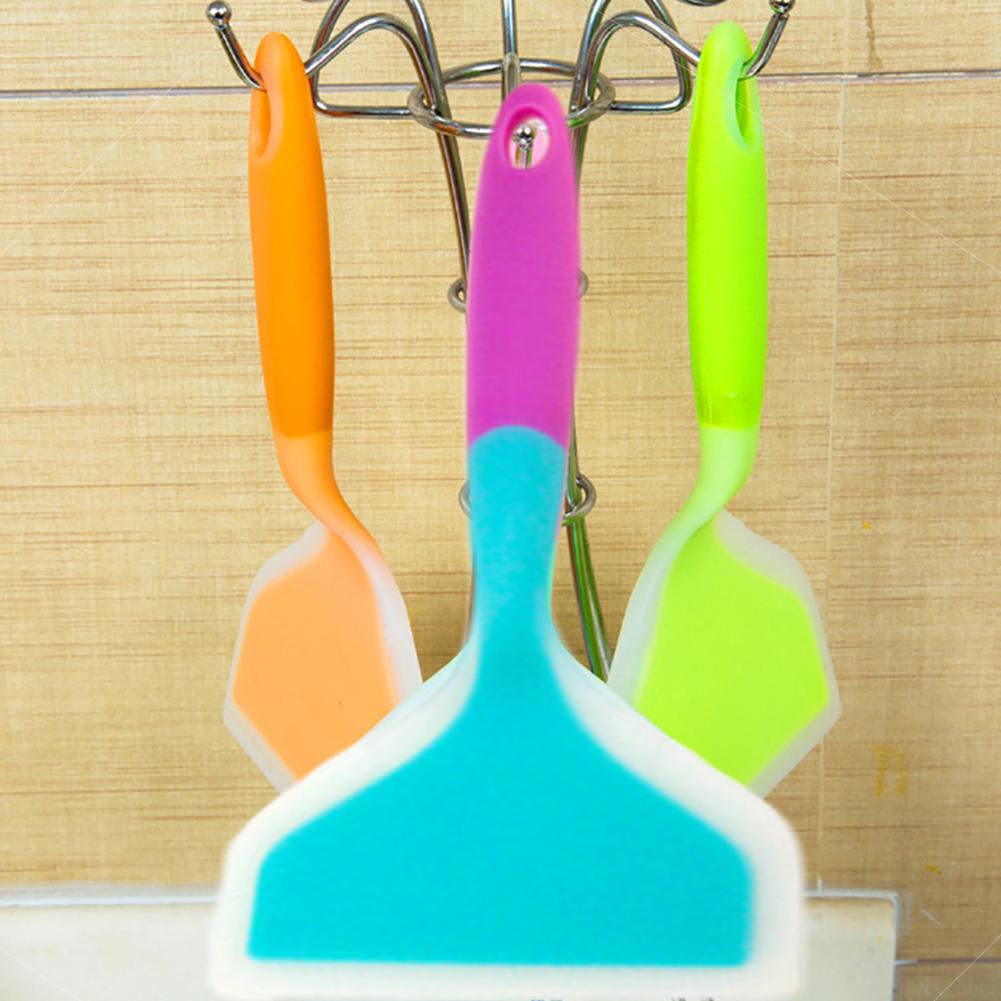 Flexible Heat Resistant Kitchenware Silicone Shovel Opening Jade Pizza Thick Egg Shovel High Temperature Shovel Nonstick Spatula