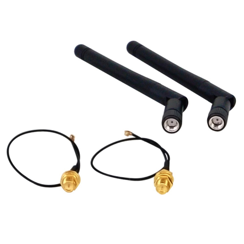 Soonhua Wifi Antenne 2.4Ghz Draadloze Router Met Pci Ufl Ipx Naar Rp Sma Pigtail Kabel Voor Draadloze Router Antenne