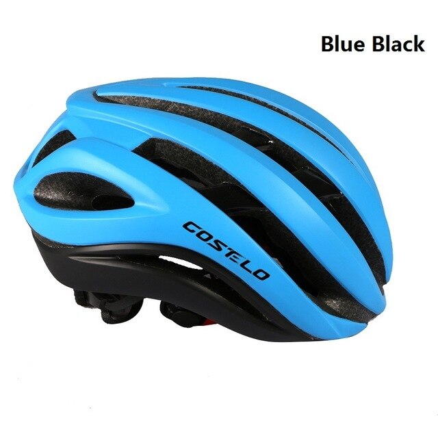 Casco para Ciclismo aéreo, Casco aerodinámico de carreras o de carretera para hombre, Casco aerodinámico para Ciclismo,: blue