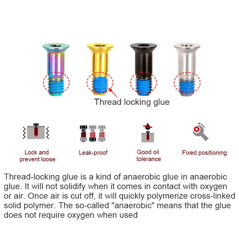 Newly 2PCS Titanium Bolts Hex Headed for Bicycle Rear Derailleur Jockey Wheel Pulley Fastening Bike Screws S66