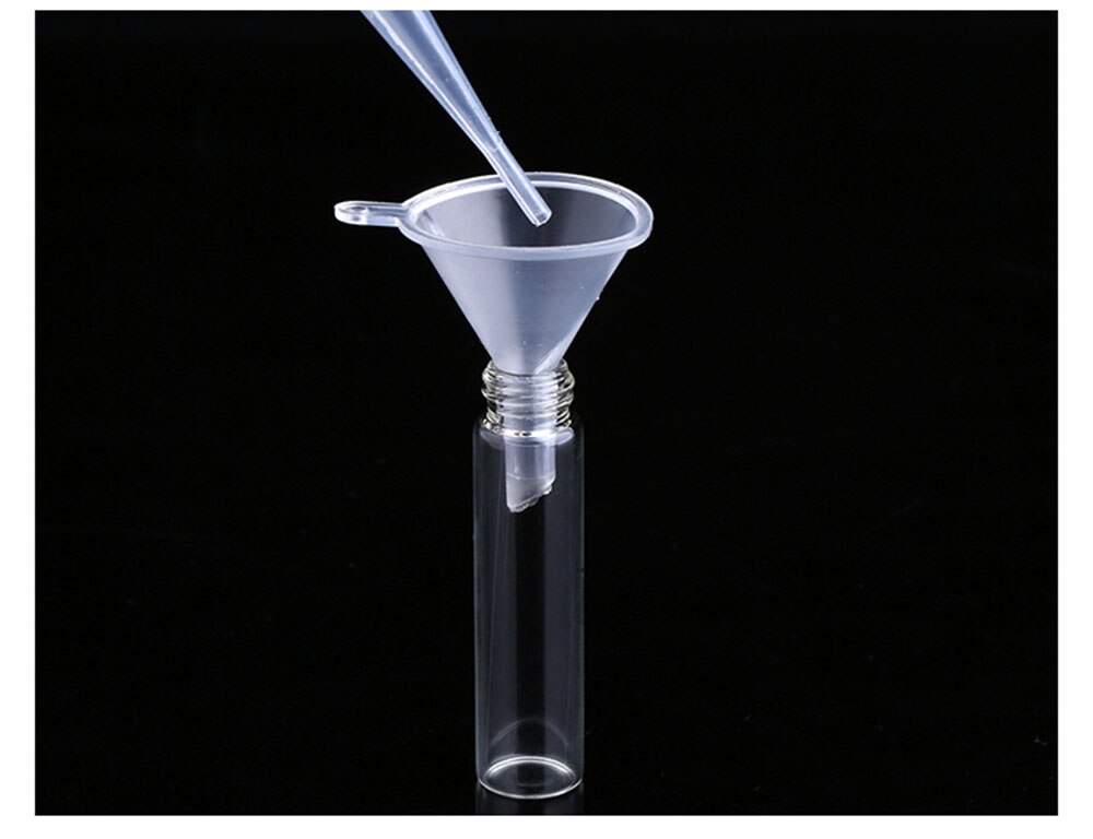 2ml 3ml 5ml 10ml klar tom glass sprayflaske prøveglass hetteglass bærbar mini parfyme forstøver gjenfyllbar