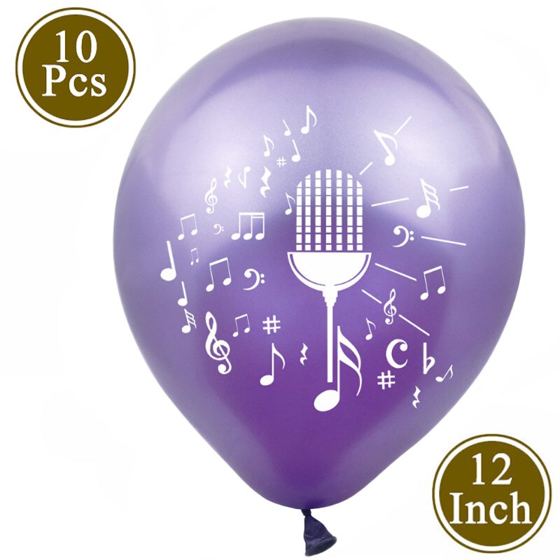 15pcs Printed Balloons Rose Gold Number Latex Confetti Balloons Happy Year Wedding Birthday Party Decorations 83D