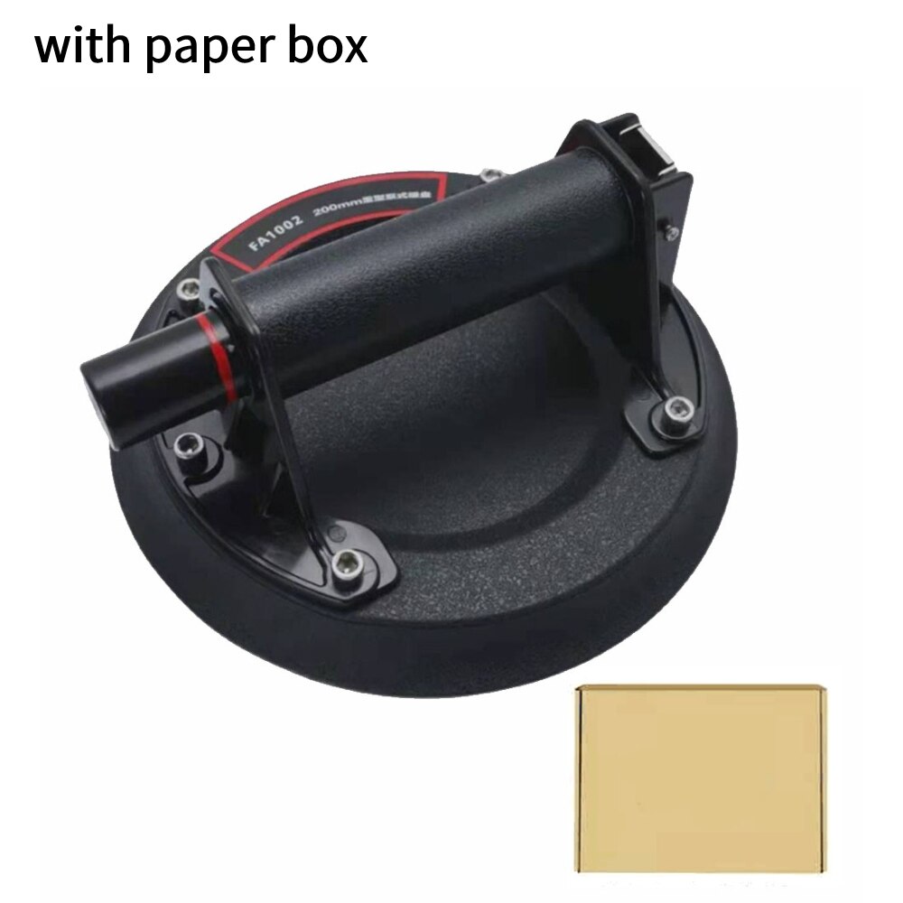 Vakuum sugekopp 220kg med kobberhåndtak ventosas para vidrio heavy duty løfter for granitt fliser glass manuell løfting: Papirboks