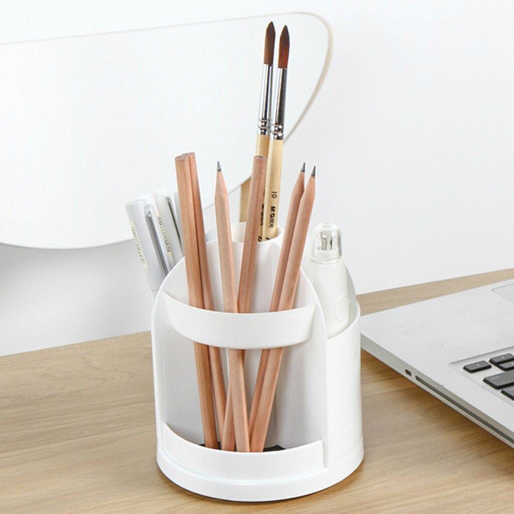 Desk Pen Organizer Holder Caddy Office Pencil Mesh Desktop Storage School Office Stationary Supplies