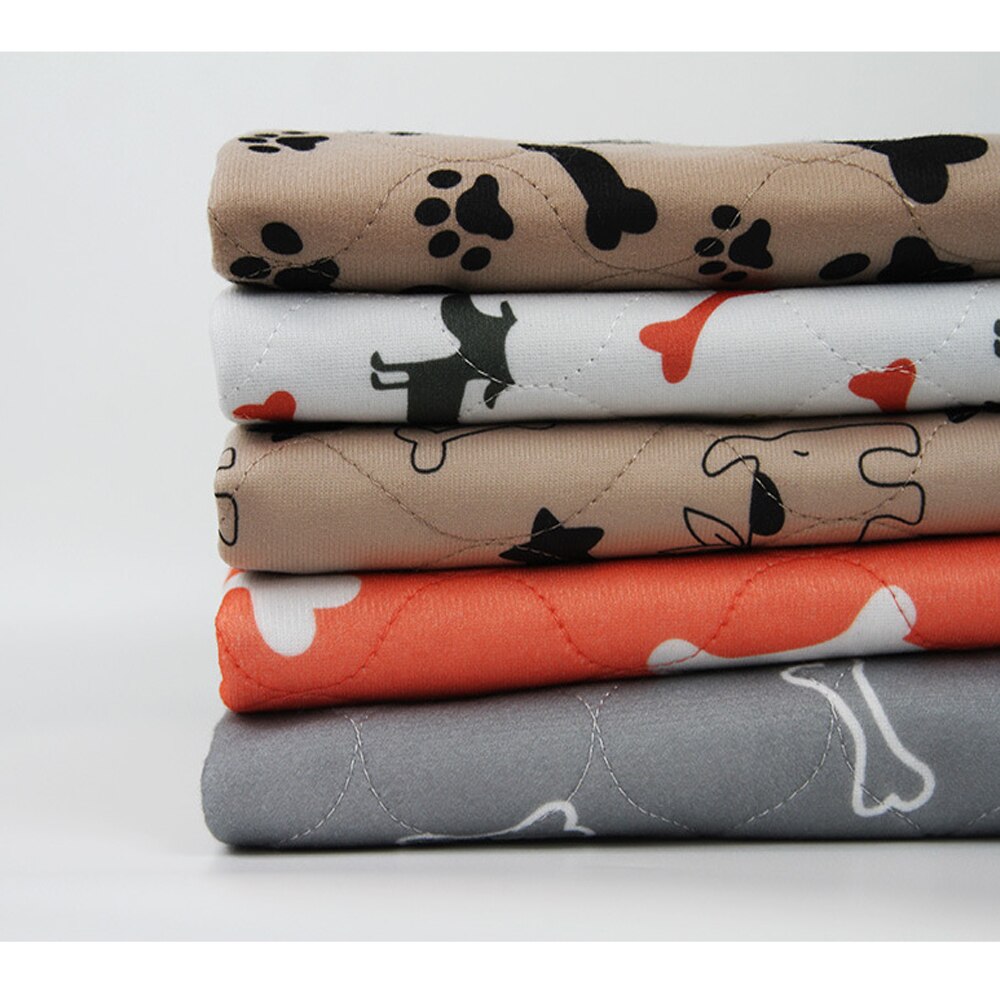 Waterproof Pet Puppy Training Mat Washable Reusable Pee Pads for Dog Cat Whelping Pads Bed Sofa Mattress Protector Cover