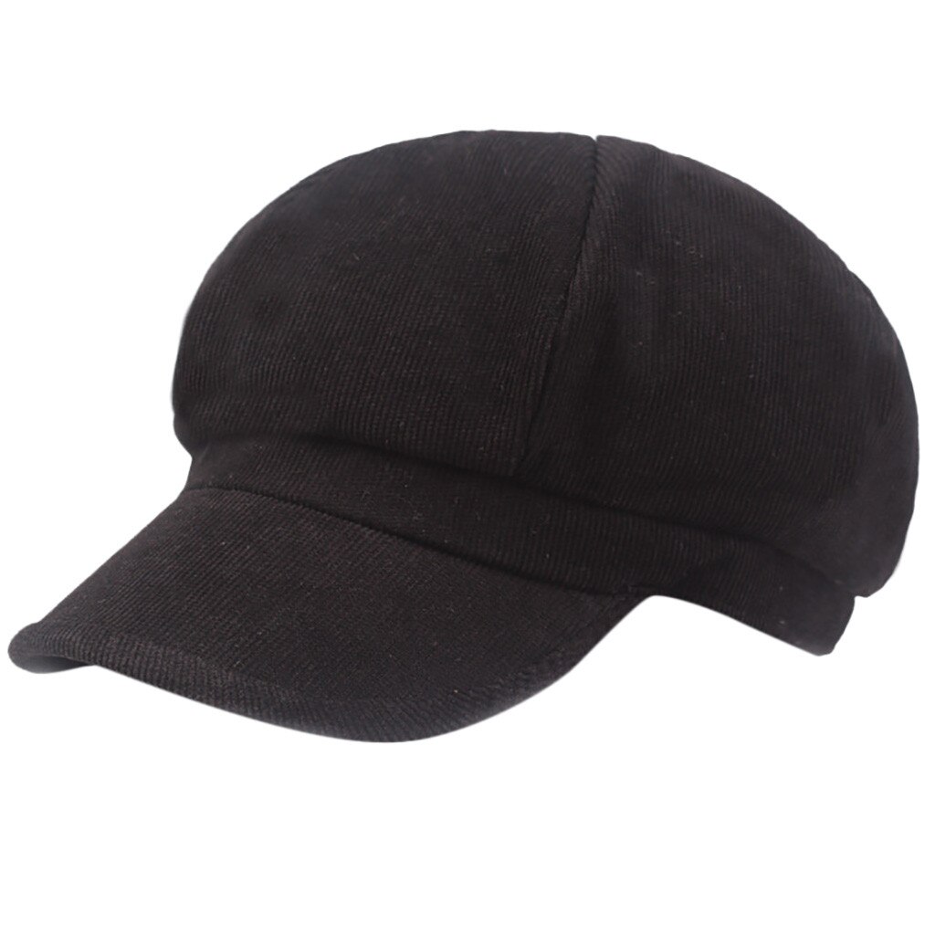 Women Cotton Golf Driving Beret Cabbie Hat Newsboy Flat Ivy Sun Summer Cap Korean Painter Newsboy Berets 9.5: BK