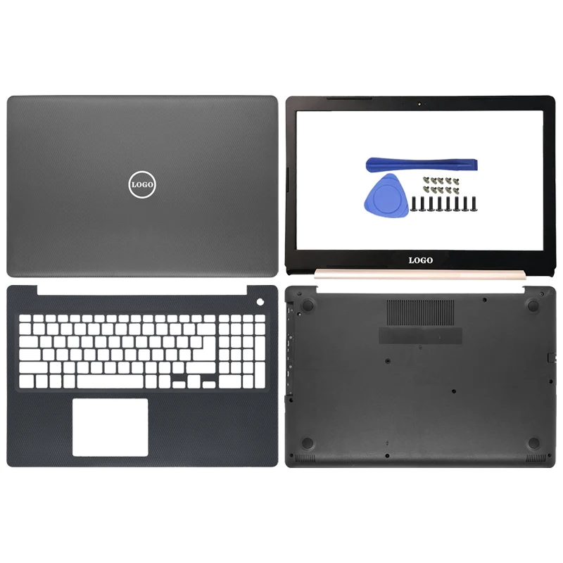 Dla Dell Inspiron 15 3583 3582 3580 3585 ekran notebooka LCD tylna pokrywa/pokrywa przednia/podłokietnik/dolna obudowa akcesoria