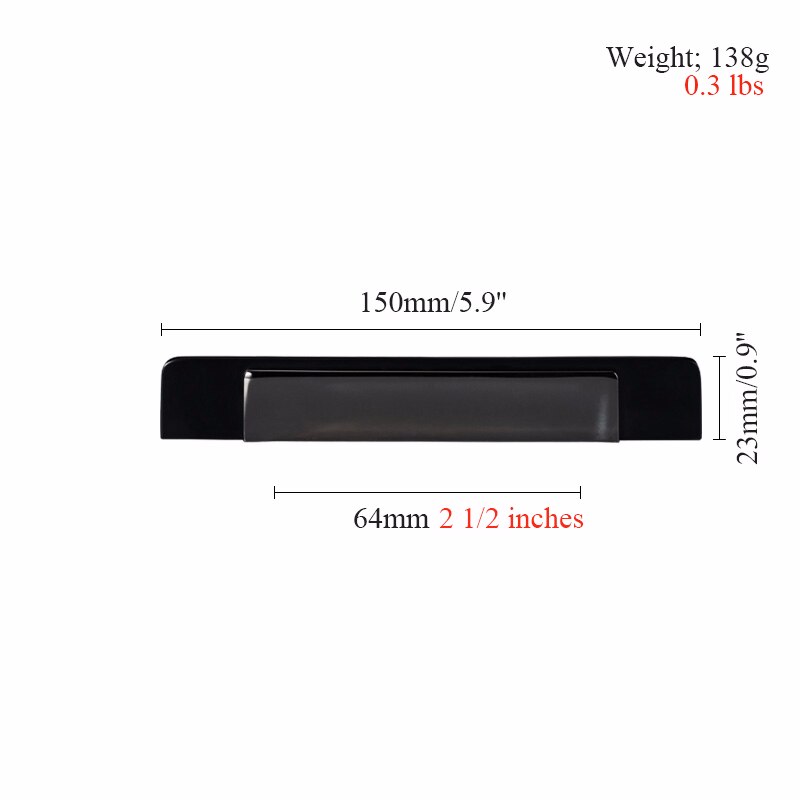 European Affordable Luxury Cabinet Handles Black Gray Splicing Kitchen Cupboard Pulls Drawer Knobs Furniture Handle Hardware: Knobs-2pcs