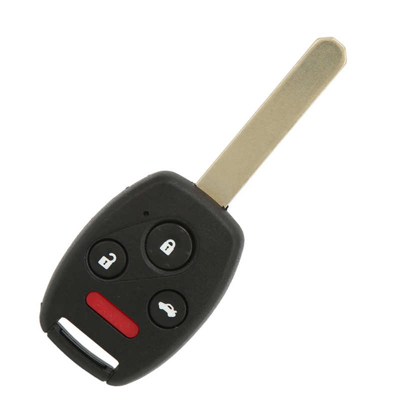 Car Remote Key 4‑Button MLBHLIK‑1T Car Key Fob with Chip for Upgrade