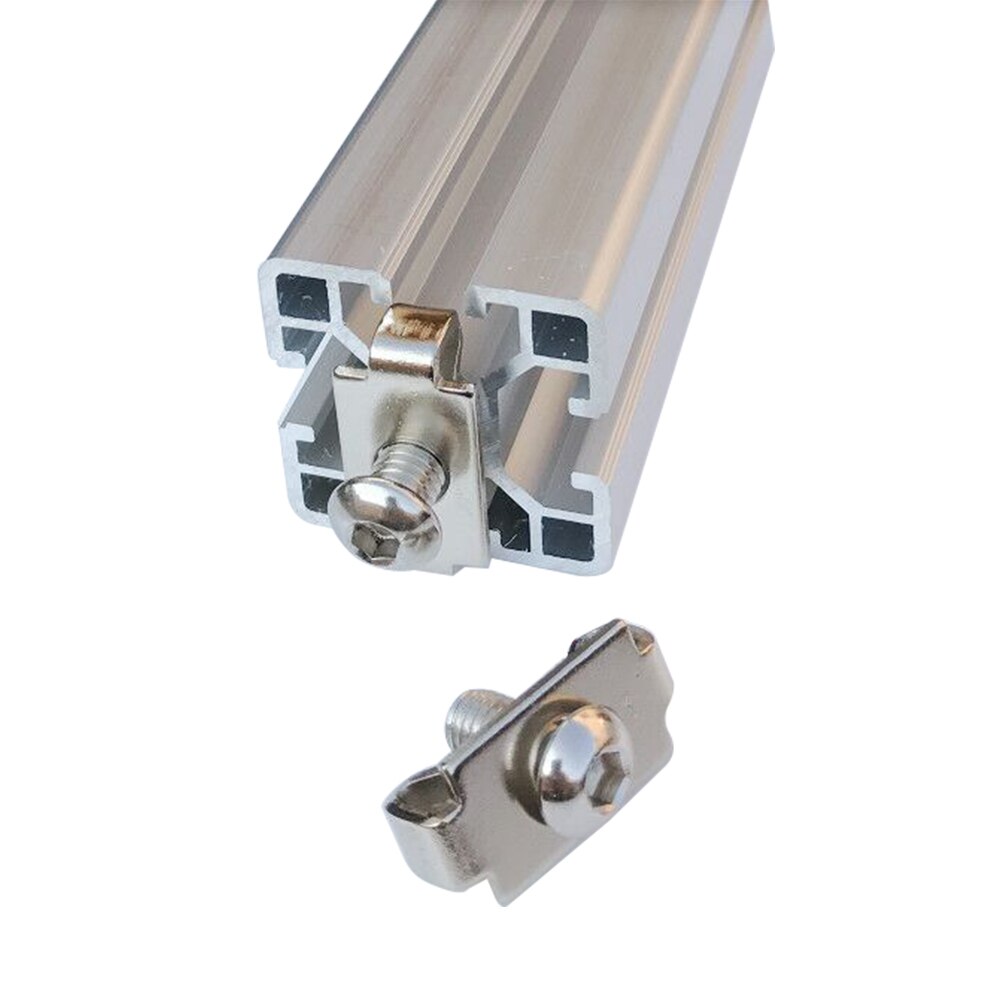 10pcs/lot M6 M8 M12 EU Elastic Connector Fastener 20 30 40 45 Series Aluminum Profile Accessories
