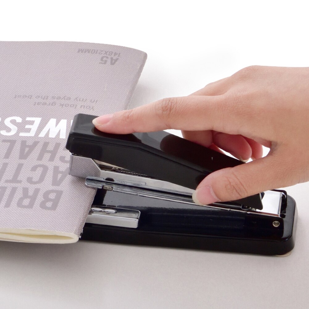 360 Degree Rotating Stapler School Desktop Stapler Portable Standard Staplers for Paper Binding School Office Accessories