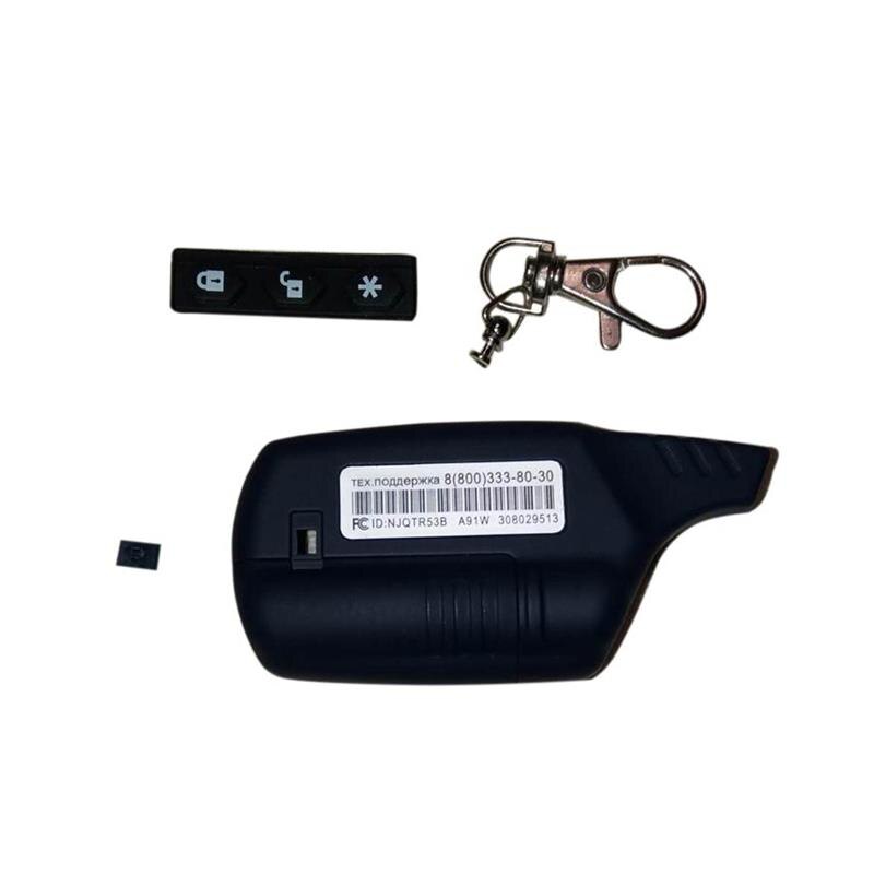 A91 Sleutel Shell Sleutelhanger Case Voor Starline A91 A61 Lcd Remote Auto Alarm B9 B6 B91 B61 V7 Jaguar Ez-Een EZ-6 EZ-5 EZ-3 Ez-Alpha