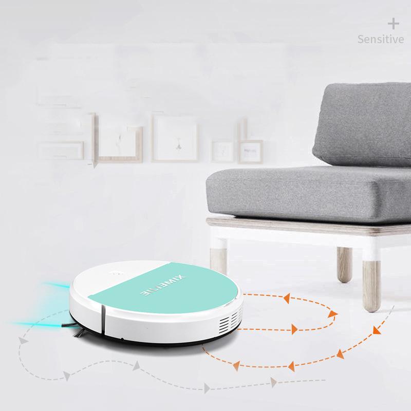 Fully Automatic UV Disinfection Cleaner Charging Sweeping Robot Smart Robot Vacuum Cleaner 1500pa USB Charging Sweeping Robot