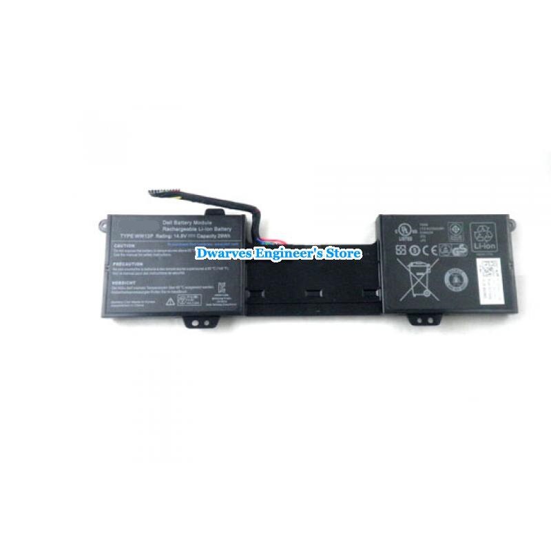 Batería WW12P genuina para Dell Inspiron DUO 1090 DUO Convertible 9YXN1 TR2F1 ww12P 4 celdas 14,8 V 29Wh