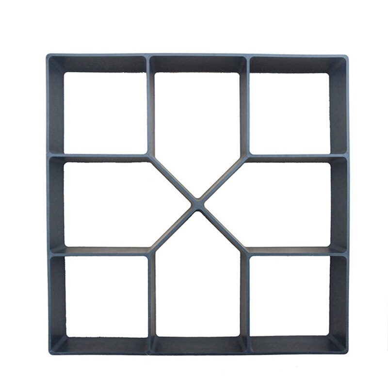 9Styles DIY Driveway Patio Stone Path Walk Maker Garden Decor Garden Road Mold Paving Concrete Stepping Pavement Mold Decor: 05