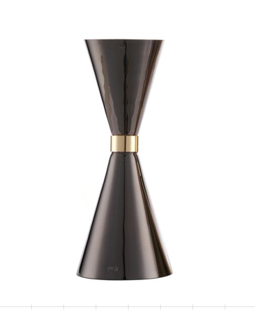 1oz/2oz Jiggers Japanese Measuring Cup Tools Bar Measure Cocktail Jigger Bar Tools Bar Accessories: black