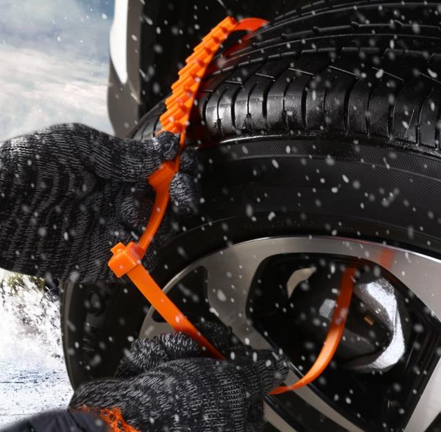 Pigge bildæk vinter tpu 10 stk sne dæk kæde til bil lastbil suv skridsikker vinterkørsel