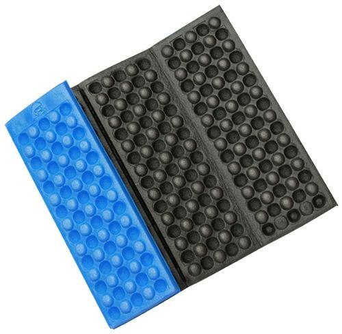 Zachte Waterdichte Dual Camping Wandelen Picknick Draagbare Kussen Seat Pad Outdoor Opvouwbare Camping Vochtwerende Kussen Matras: Blauw