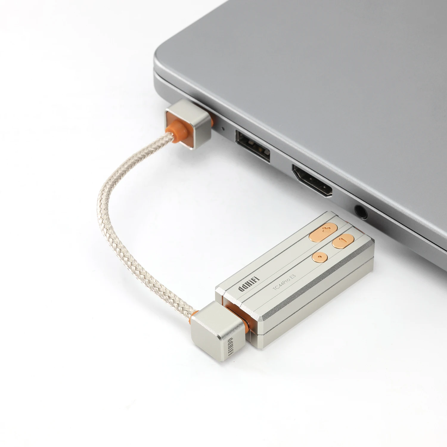 ddHiFi TC03SS/TC03SL/TC03LL USB OTG Audio Decoding Cable, Flexible Use for Smartphones, L/Straight Connector Options, 8cm