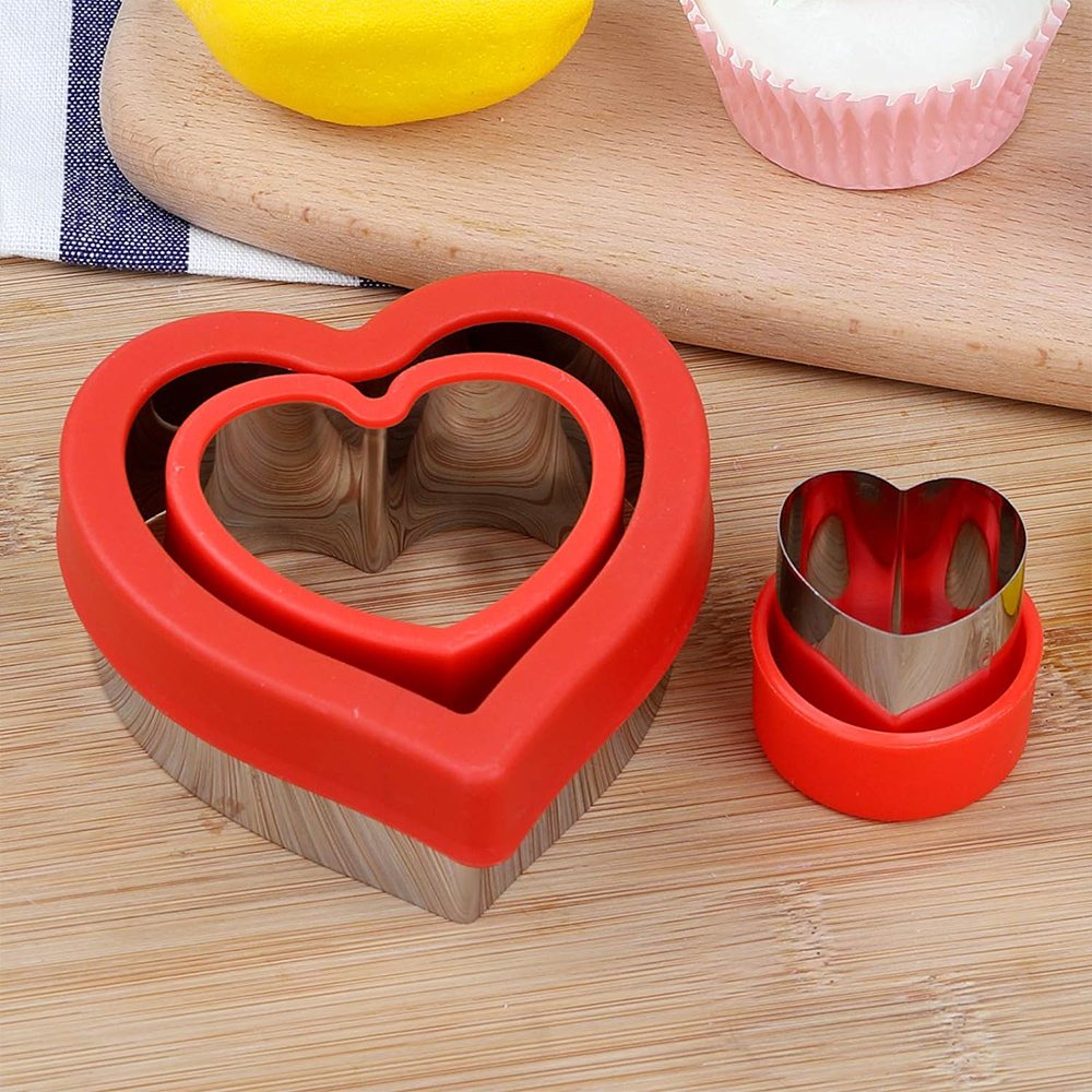 Cortadores de sándwich especiales para niños, molde para pan, galletas, frutas, verduras, corazón, fabricante de pentáculos, herramientas para hornear para niños