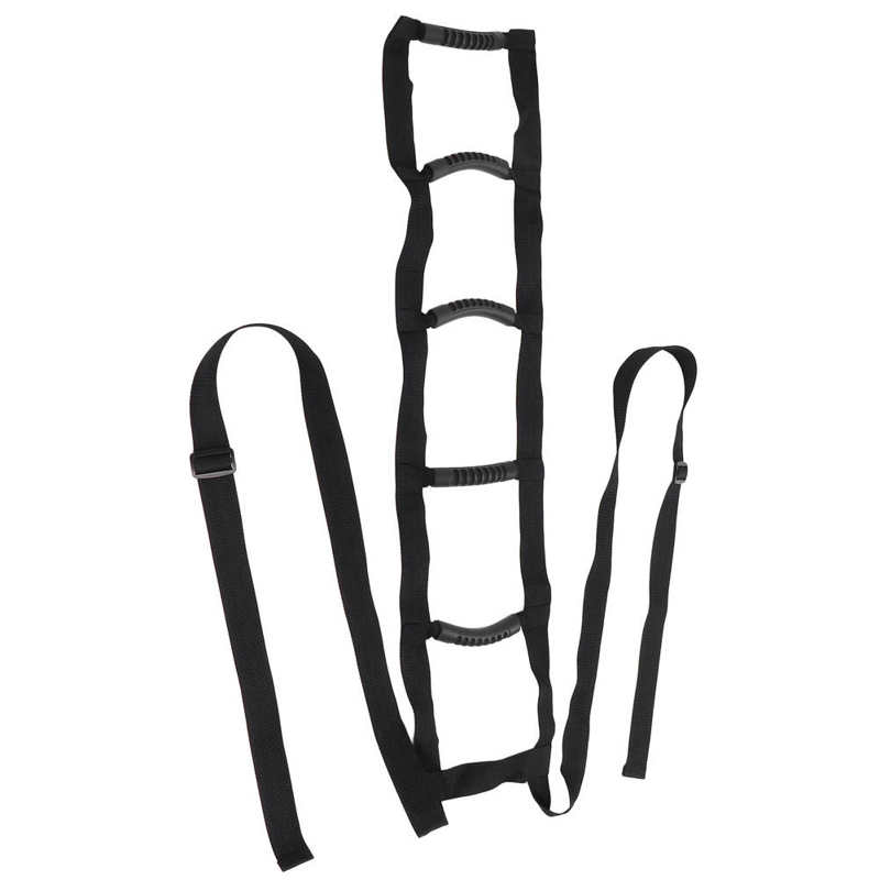 3.8cm Width Adjustable Bed Ladder Assist Rope Elderly Patient Sit Up Rope Ladder for Healthy Care