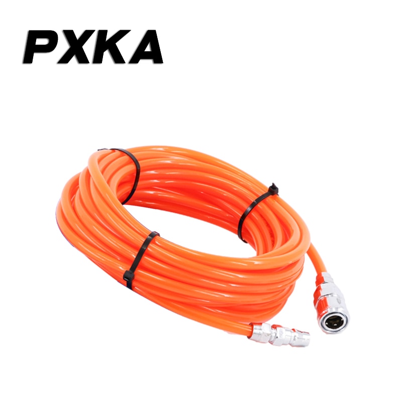 Hogedrukluchtleiding pu-slang 10 luchtpompleidingen 8mm luchtleidingen luchtcompressor met snelkoppeling 12 luchtleidingen