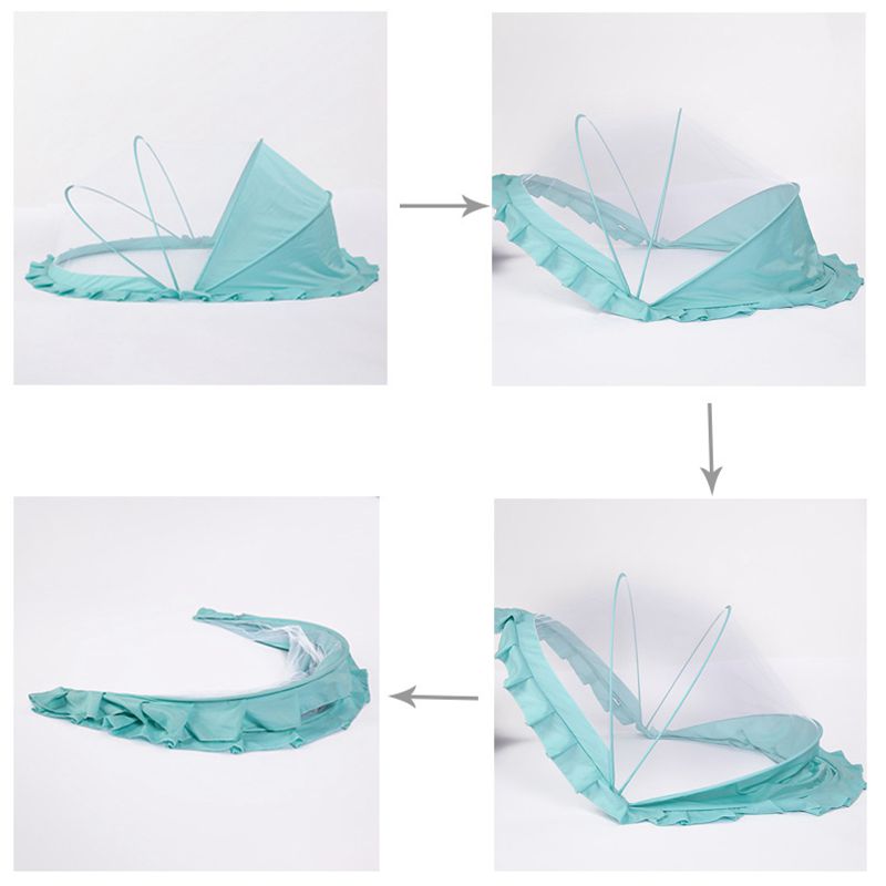 Mosquito Net For Children Travel Portable Folding Mosquito Net Portable Automatic Pop Up Mosquito Net Installation-free