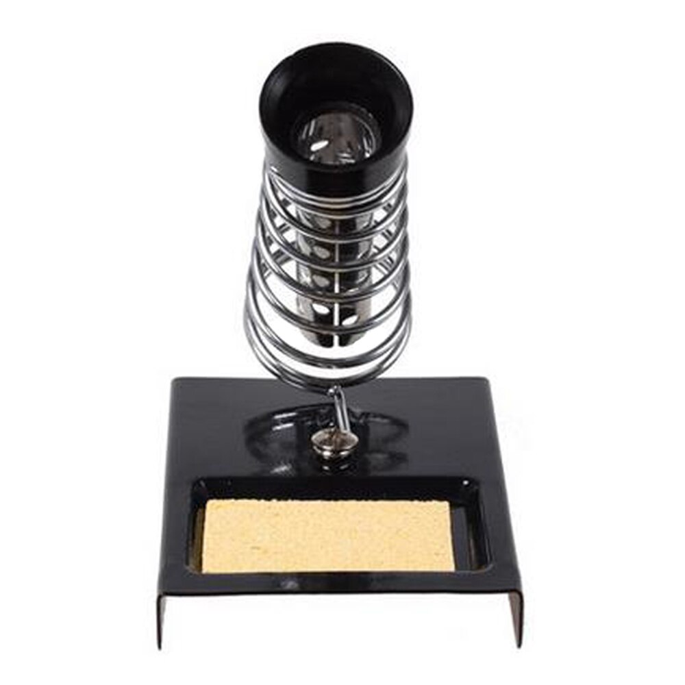 Soldeerbout pistool standaard houder ondersteuning station metalen basis en soldeer spons